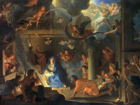 Adoration of the Shepherds by Charles Lebrun, 1689