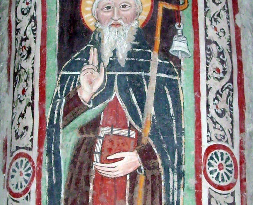 Columbanus_at_Bobbio